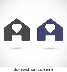 heart vector icon 10 eps