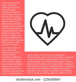 heart vector icon 10 eps