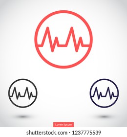 heart vector icon 10 eps