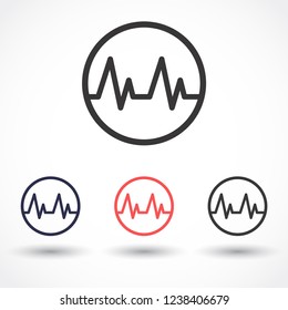 heart vector icon 10 eps