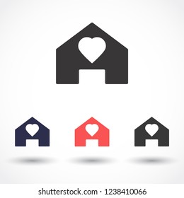 heart vector icon 10 eps