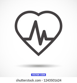heart vector icon 10 eps