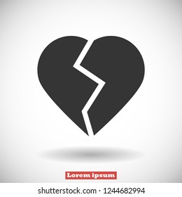 heart vector icon 10 eps