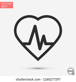 heart vector icon 10 eps