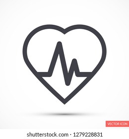 heart vector icon 10 eps