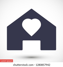 heart vector icon 10 eps