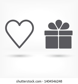 a heart vector icon 10 eps