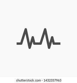 heart vector icon 10 eps , Lorem ipsum Flat design