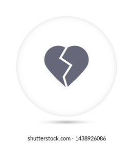 heart vector icon 10 eps , Lorem ipsum Flat design