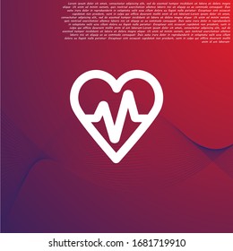 a heart vector icon 10 eps