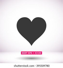 heart vector icon 10 EPS