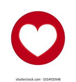 Heart vector icon