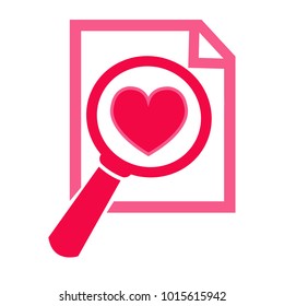 Heart vector icon