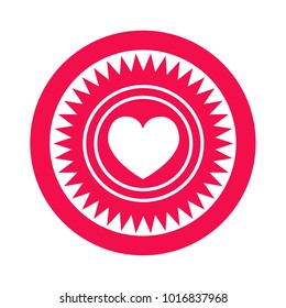 Heart vector icon