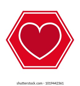 Heart vector icon