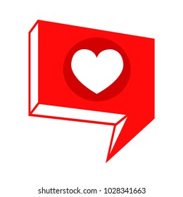 Heart vector icon