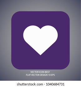 Heart Vector icon