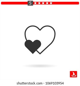 heart vector icon