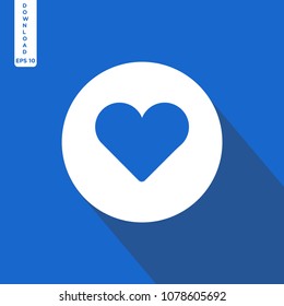 Heart vector icon