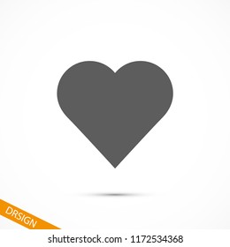 Heart vector icon