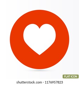 Heart vector icon