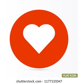 Heart vector icon