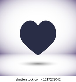Heart vector icon