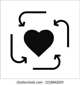 HEART VECTOR ICON
