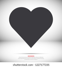 Heart vector icon