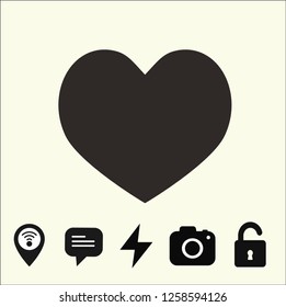 HEART VECTOR ICON