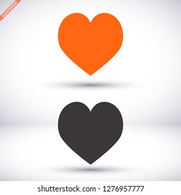 Heart vector icon