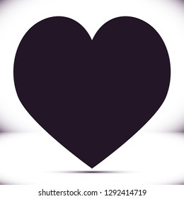 Heart vector icon