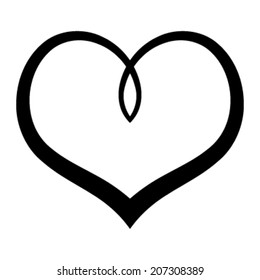 Heart vector icon