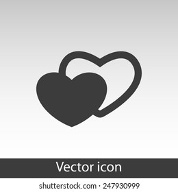 Heart vector  icon