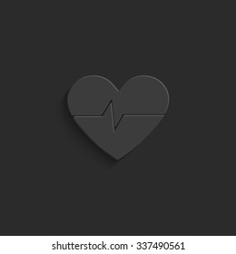 Heart - vector icon