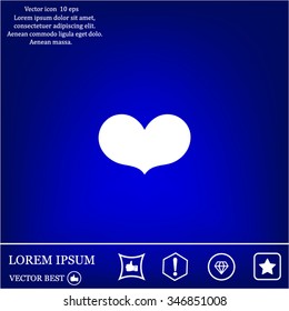 heart - Vector icon