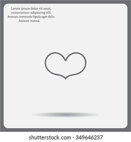 heart - Vector icon
