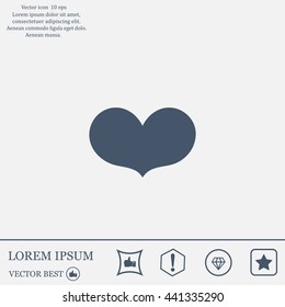 heart - Vector icon