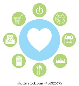 heart - Vector icon