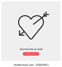 Heart vector icon