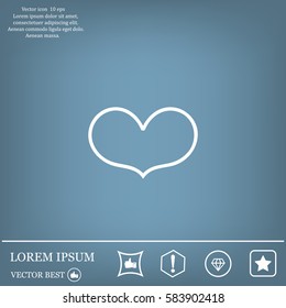 heart - Vector icon