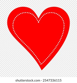 
Heart vector icon. Artistic red heart love symbol isolated editable vector illustration. Heart, love, romance or valentine's day red heart.