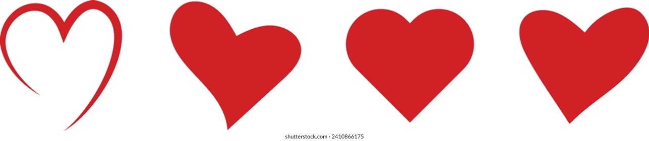 icono del vector del corazón, corazón con sangre