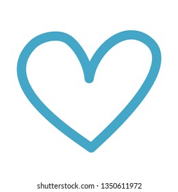 Heart Vector Icon Brush