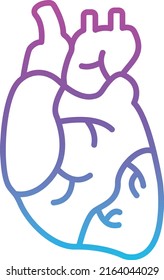 Heart vector icon. Can be used for printing, mobile and web applications.