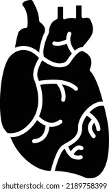 Heart vector icon. Can be used for printing, mobile and web applications.
