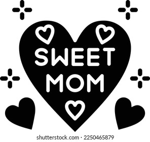 Heart vector icon. Can be used for printing, mobile and web applications.