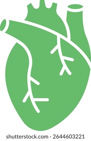 Heart vector icon. Can be used for printing, mobile and web applications.