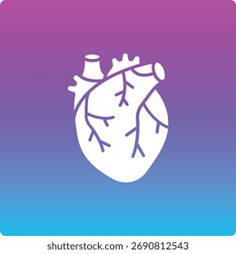 Icono de Vector de corazón. Se puede utilizar para aplicaciones de impresión, móviles y de Web.