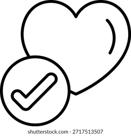 Icono de Vector de corazón. Se puede utilizar para aplicaciones de impresión, móviles y de Web.